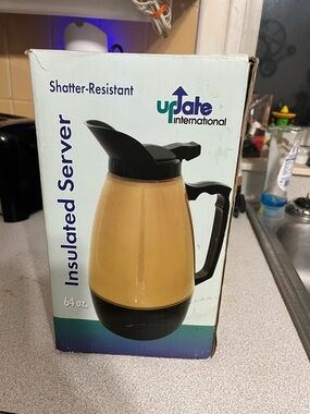 Upstate International Insulated Server - Yellow and Black